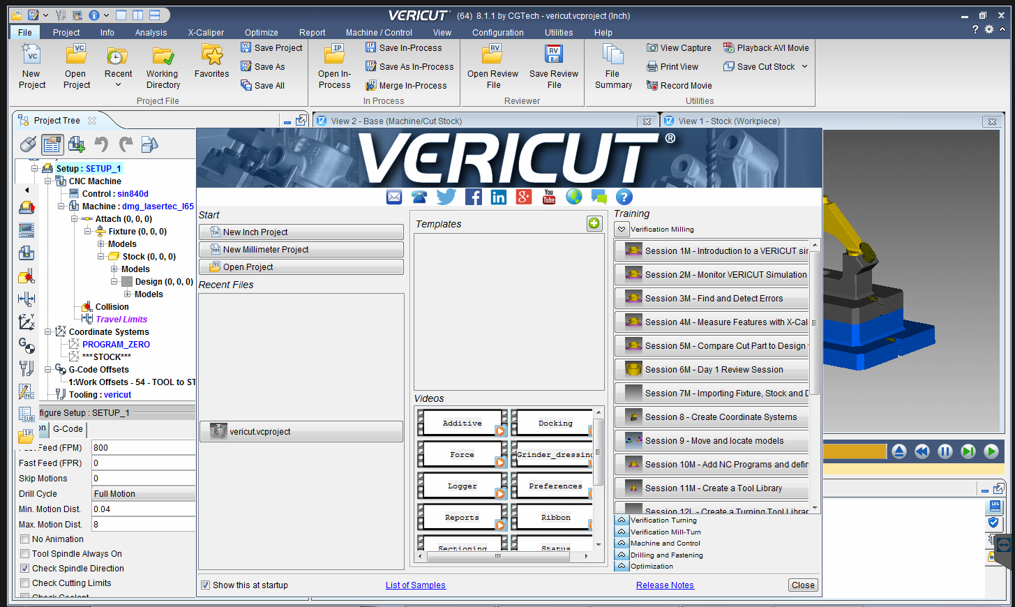 CGTech VERICUT 8.1